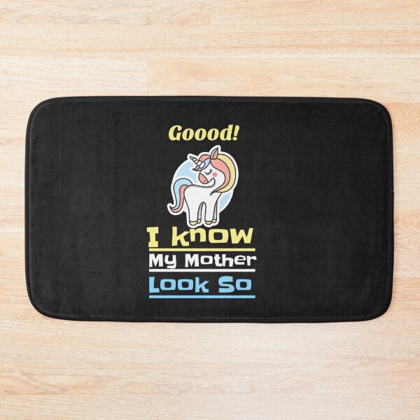 Item preview, I know my Mother look so Good - Unicorn Mother Day 2020 - Cute pretty 5 Stars Mom quarantine design - best gift Slim Shirt fit Idea designed and sold by family1ststore.