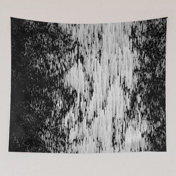 Item preview, Abstract bar field square eccentric designed and sold by lathspell.