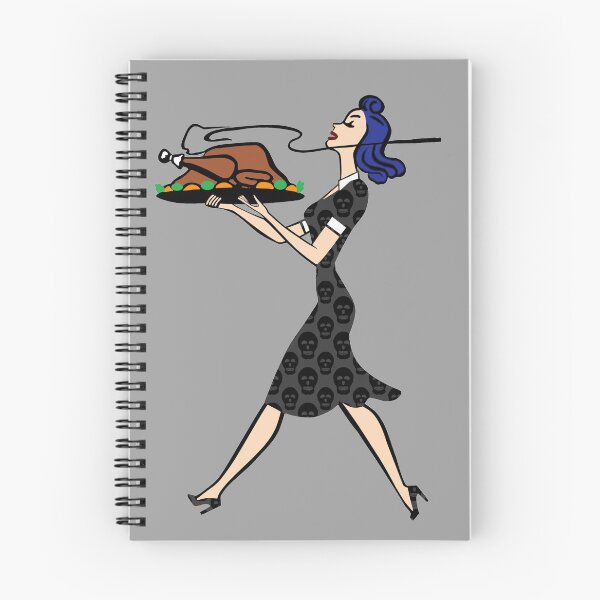 Item preview, thanksgiving 1950s goth housewife designed and sold by Gossip Rag.
