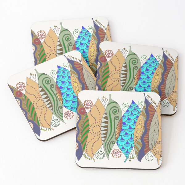 Item preview, My Country - gum leaves, Aussie style designed and sold by wiccked.