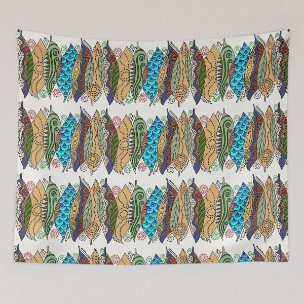 Item preview, My Country - gum leaves, Aussie style designed and sold by wiccked.