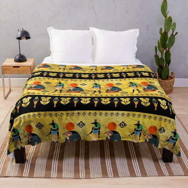 Item preview, Egyptian  Ornament Symbols Pattern designed and sold by k9printart.
