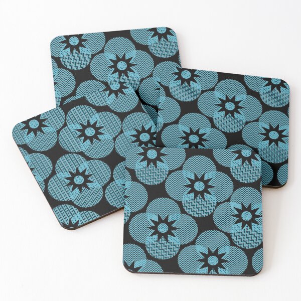 Item preview, Pattern - blue and black designed and sold by Flipnick2000.