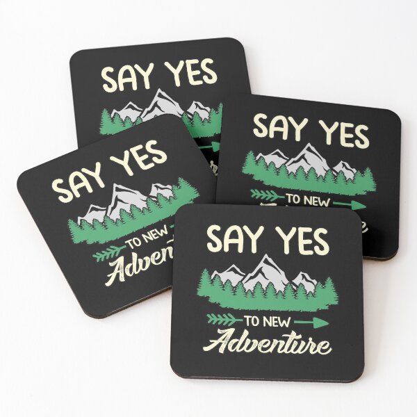 Item preview, say yes to new adventure forest adventure gift designed and sold by redshirtz.