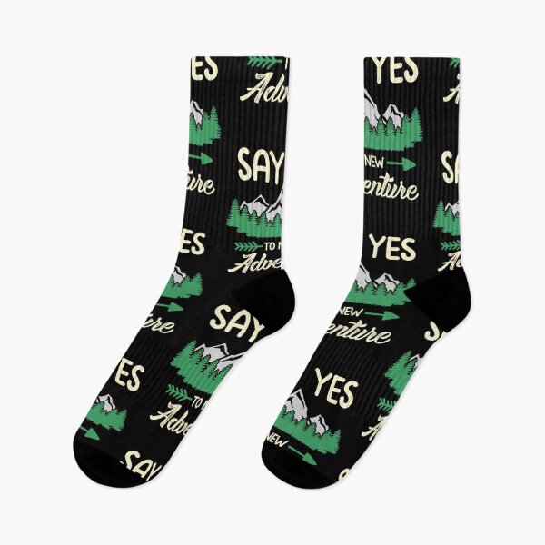 Item preview, say yes to new adventure forest adventure gift designed and sold by redshirtz.