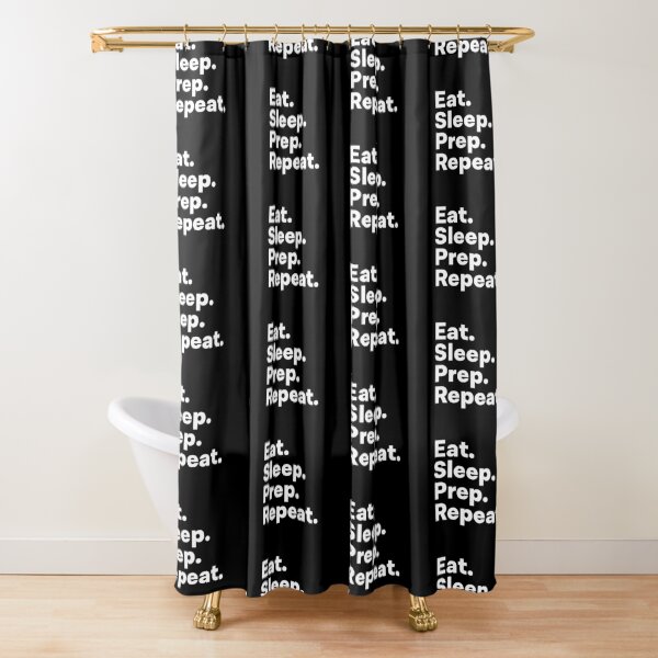 Item preview, Eat Sleep Prep Repeat designed and sold by teesaurus.