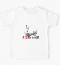 What, behind the rabbit? Kids Tee