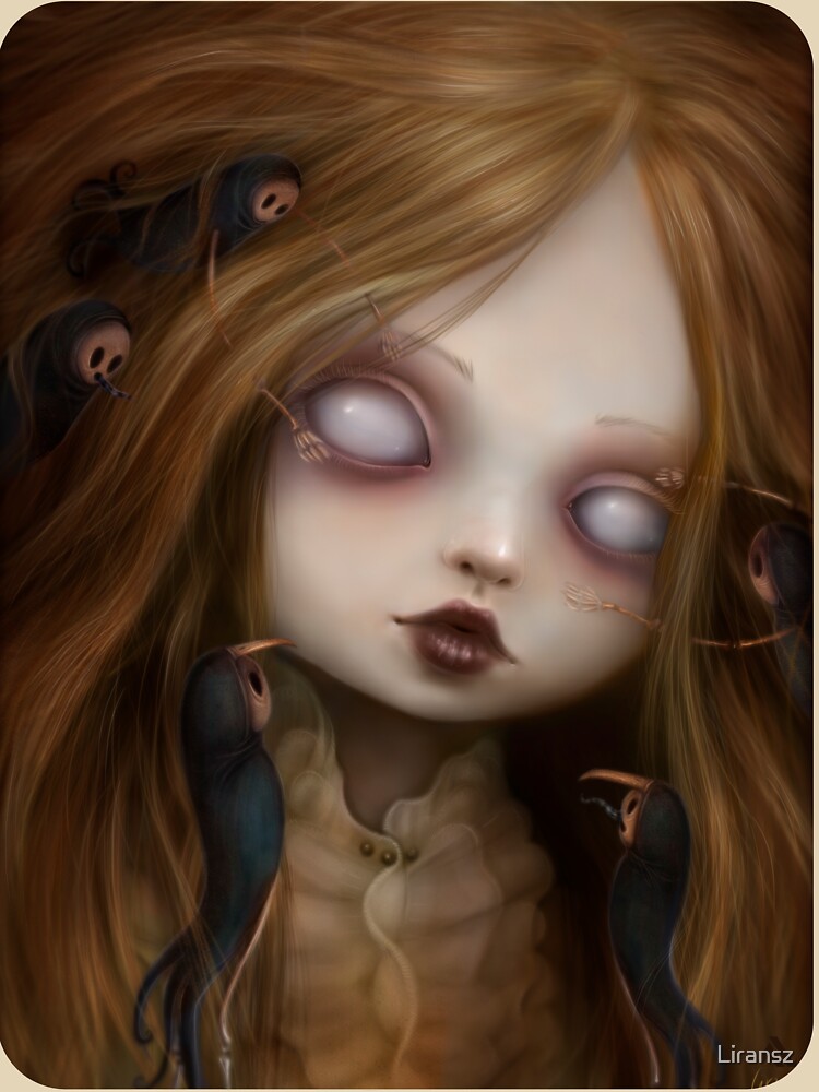 Thumbnail 7 of 7, Oversized T-Shirt, The face of all your fears designed and sold by Liransz.