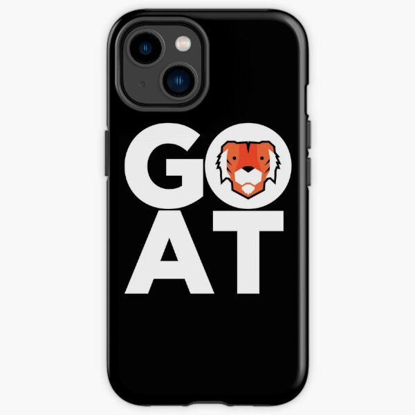 Tiger Woods, Goat, Tiger, Sunday Red, Golf Clubs, Club Twirl, pga, Augusta, The Master, Win, Fist Pump, Golf, Golfer, Golfing, Golf Lover, For Golfers iPhone Tough Case