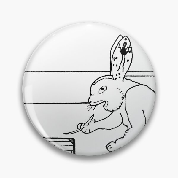 Item preview, Rabbit Scribe designed and sold by vickievansart.