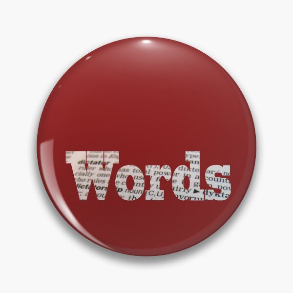 Item preview, Words designed and sold by designbywhacky.
