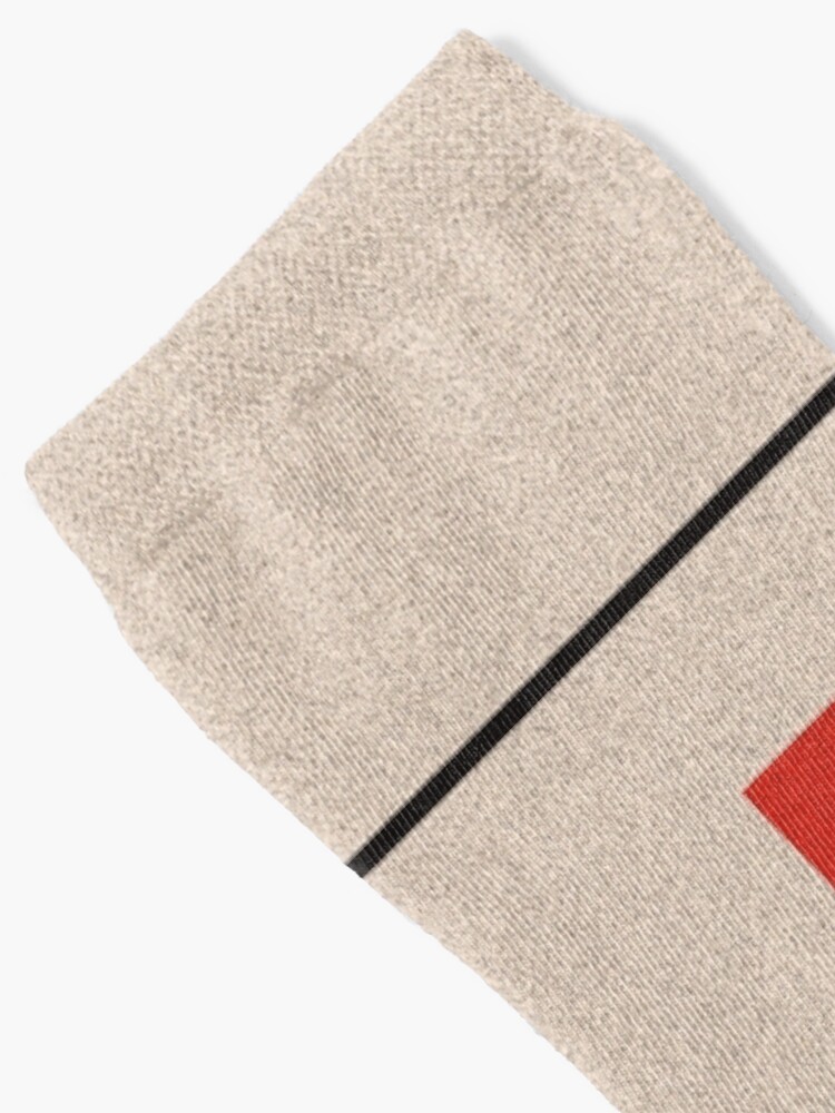 Alternate view of Midcentury Modern Abstraction Socks