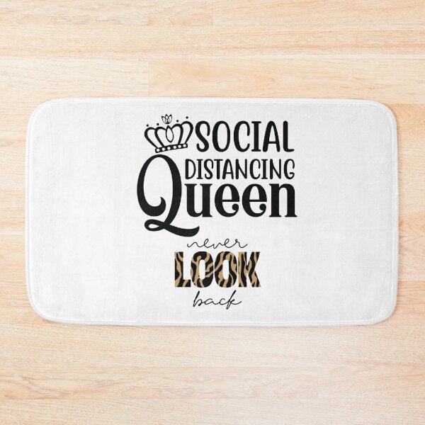 Item preview, Social Distancing Queen Never Look Back designed and sold by darknessjeff86.