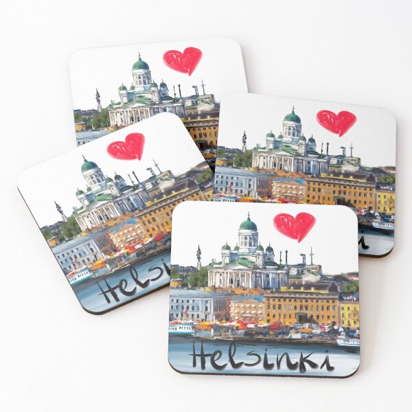 Aperçu de l'œuvre J'adore Helsinki créée et vendue par sladjana.
