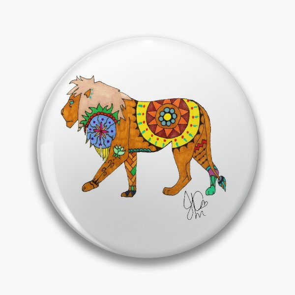 Item preview, Lion in Sharpie  designed and sold by JasmineMDeLeon.