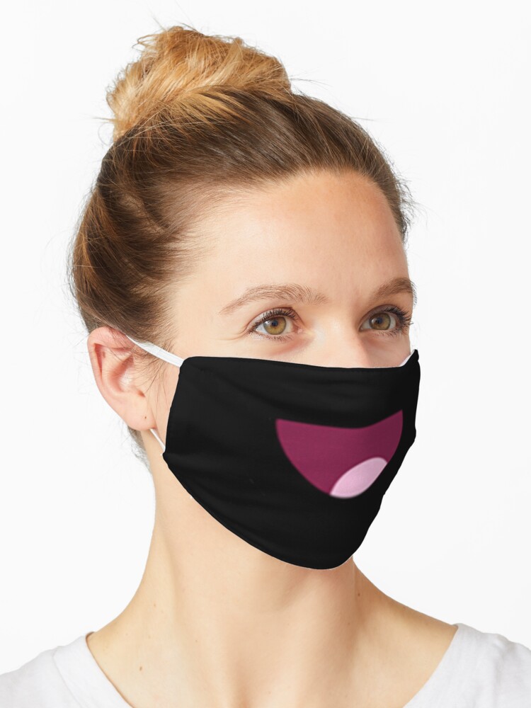 Roblox Epic Face Mask Black Mask By Clicherat Redbubble - f epic hair roblox