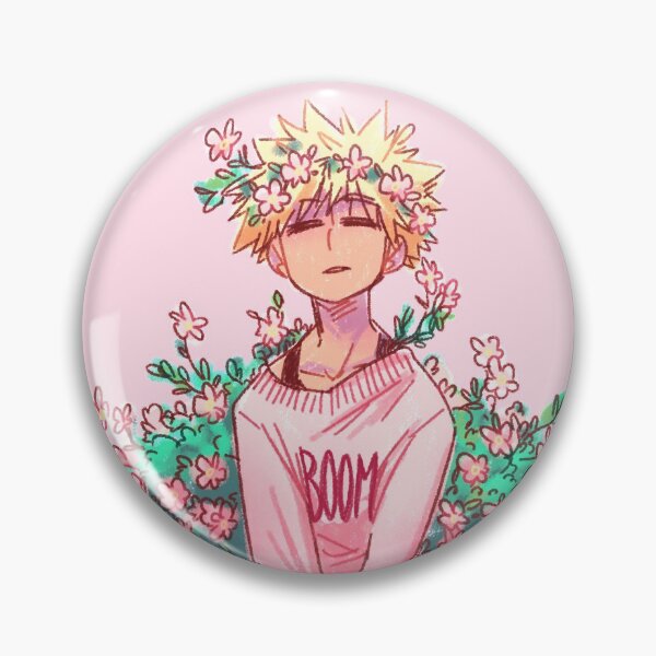 Bakugou in Pink Pin