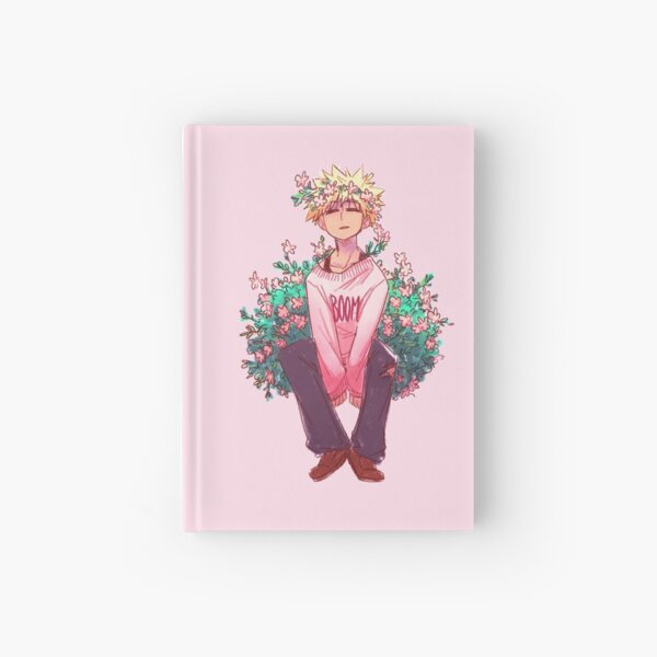 Bakugou in Pink Hardcover Journal