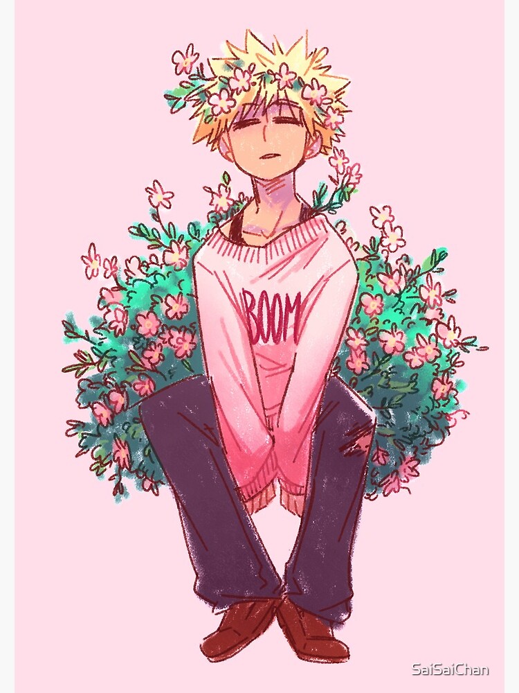 Bakugou in Pink by SaiSaiChan