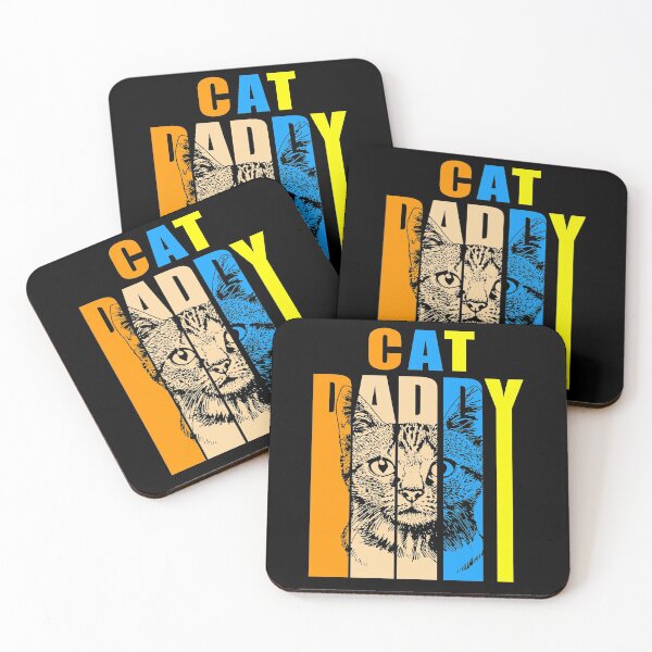 Item preview, Cat Daddy Vintage Retro Graphic Desgin Gift For Husband designed and sold by tantann.