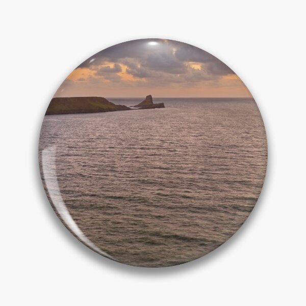 Item preview, Worms Head, Rhossili Bay, Gower, Wales designed and sold by Dan Santillo.