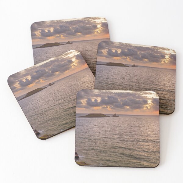 Item preview, Worms Head, Rhossili Bay, Gower, Wales designed and sold by Dan Santillo.