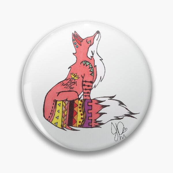 Item preview, Fox in Sharpie designed and sold by JasmineMDeLeon.
