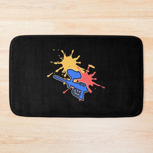 Item preview, Paintball marker weapon paint blob colorful gift designed and sold by redshirtz.