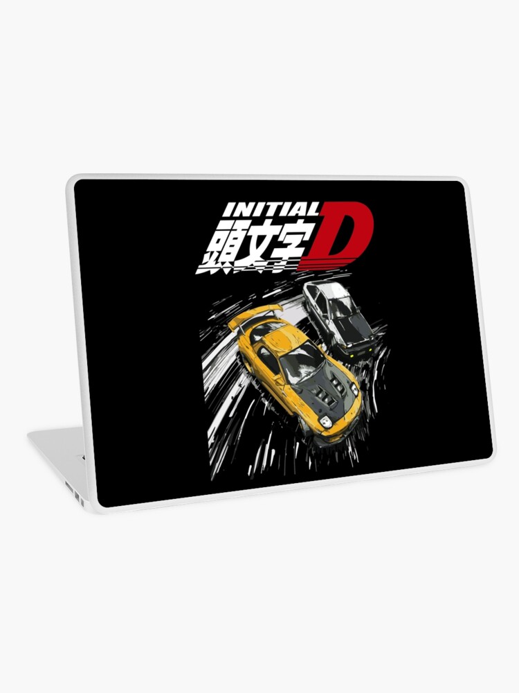 Initial D - Mountain Drift Racing Tandem AE86 vs FD rx-7 | Laptop Skin