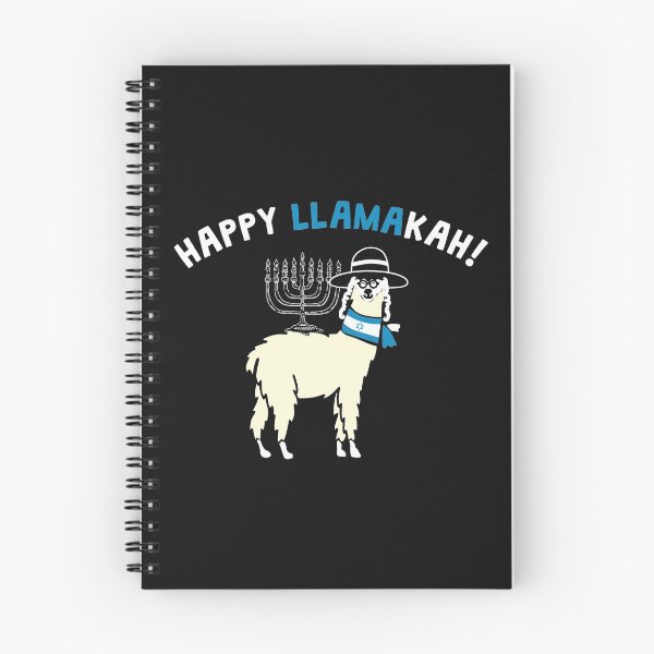Item preview, Happy Hanukkah funny Llamakah Jewish llama  designed and sold by alenaz.