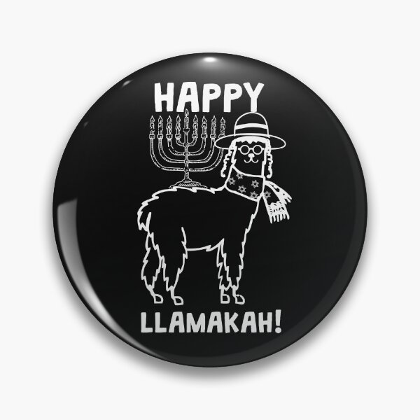 Item preview, Happy Llamakah Hanukkah for llama lover funny graphic with menorah lights designed and sold by alenaz.