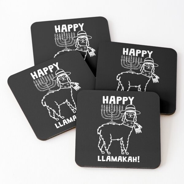Item preview, Happy Llamakah Hanukkah for llama lover funny graphic with menorah lights designed and sold by alenaz.