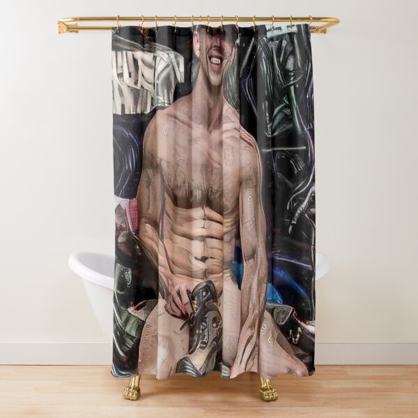 Boots & A Smile Shower Curtain