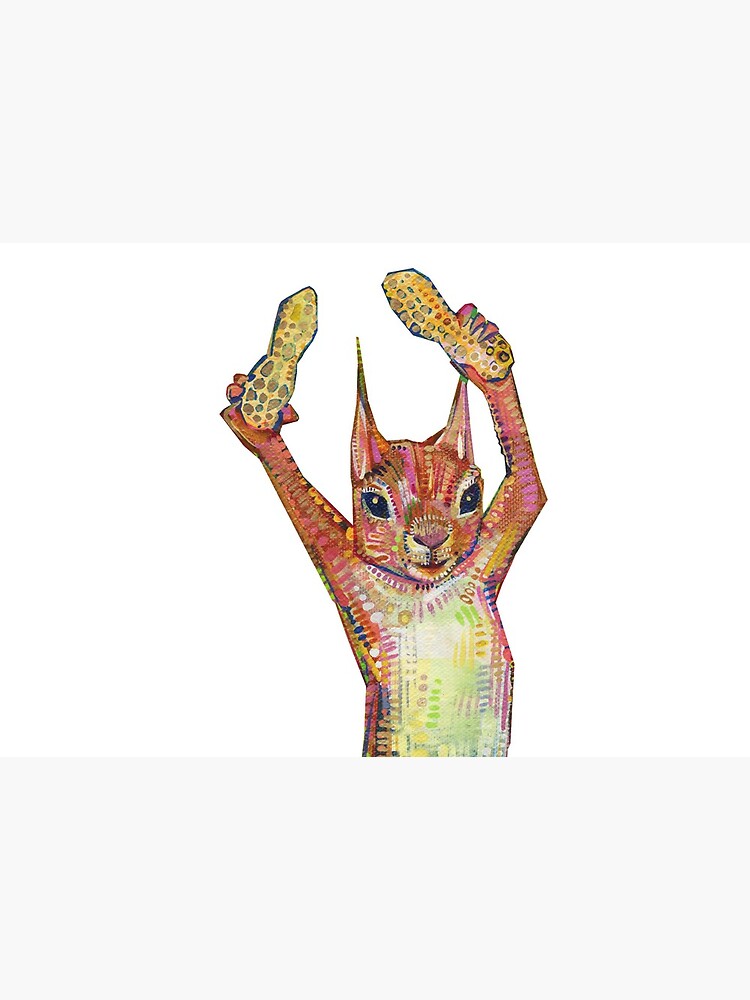 Nuts on Blank Background by gwennpaints