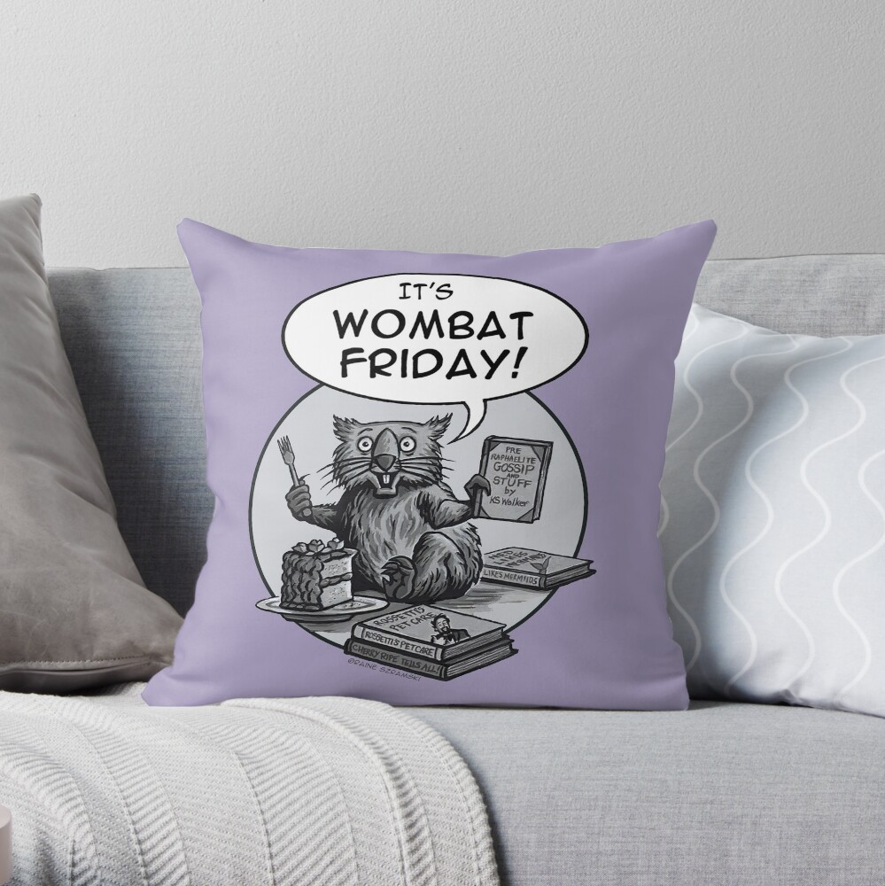 Item preview, Throw Pillow designed and sold by rainesz.
