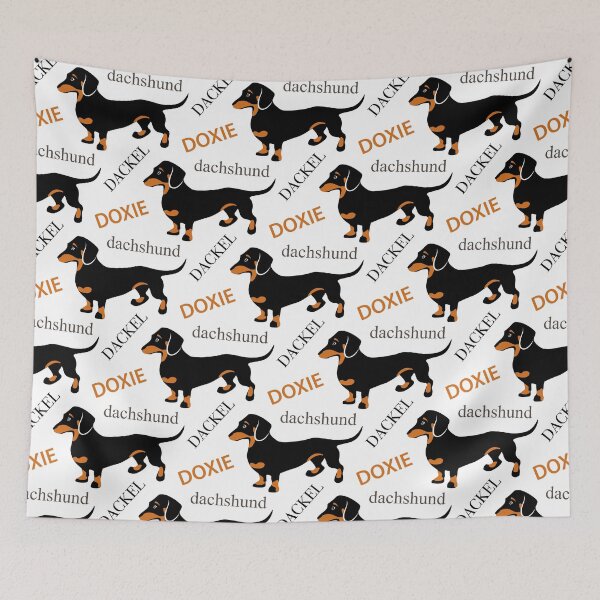 Item preview, Dachshund Doxie Dackel Cute  designed and sold by AntiqueImages.