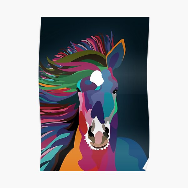 horse running Poster