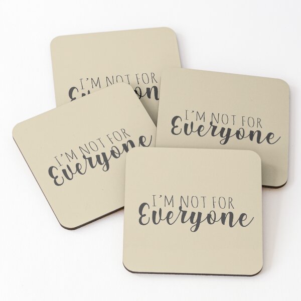 Item preview, Im not for everyone funny anti social saying  designed and sold by alenaz.