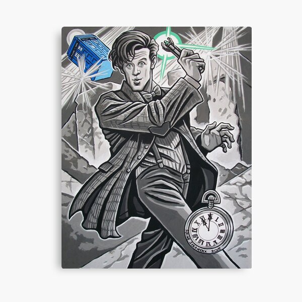 The Eleventh Doctor Canvas Print