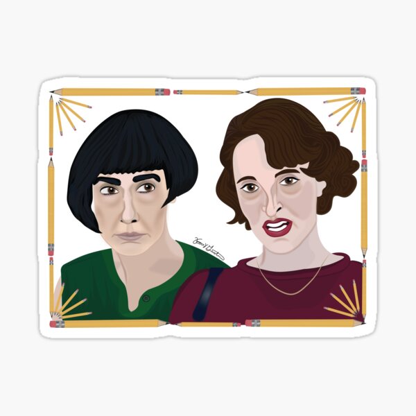 Item preview, El lápiz y los patrones de Fleabag designed and sold by Frannotated.