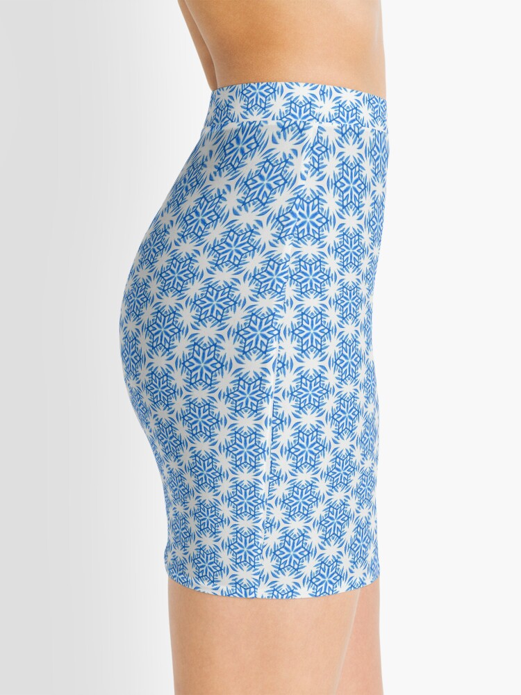 Alternate view of Snowflake pattern #2 Mini Skirt