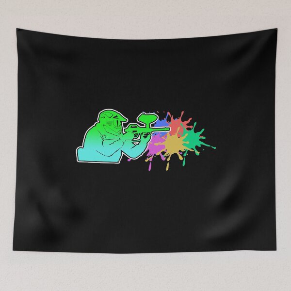 Item preview, Paintball colorful team sport color splash sport gift designed and sold by redshirtz.