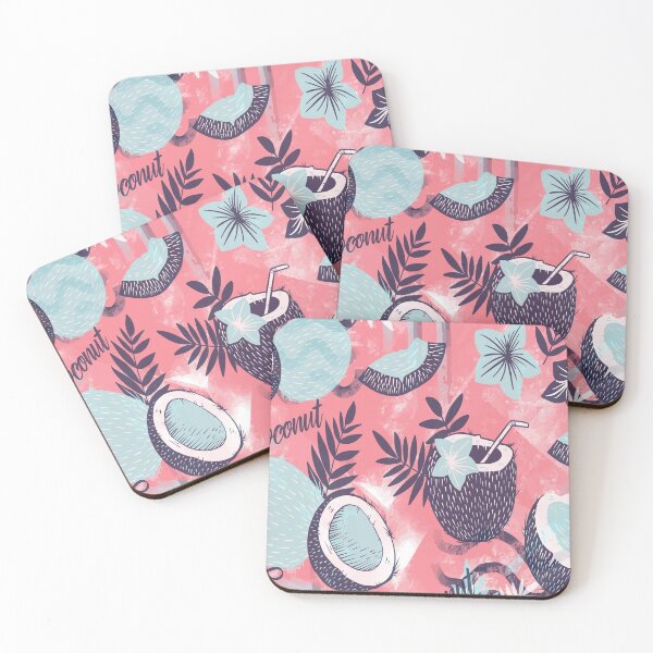 Item preview, Coconut pattern Tropical Vintage designed and sold by Onair555.