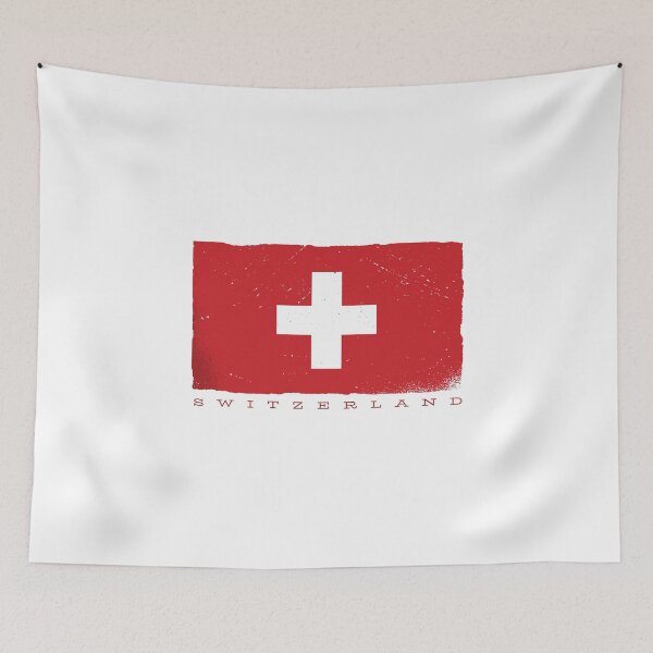 Item preview, Swiss flag, Switzerland flag designed and sold by DerSenat.