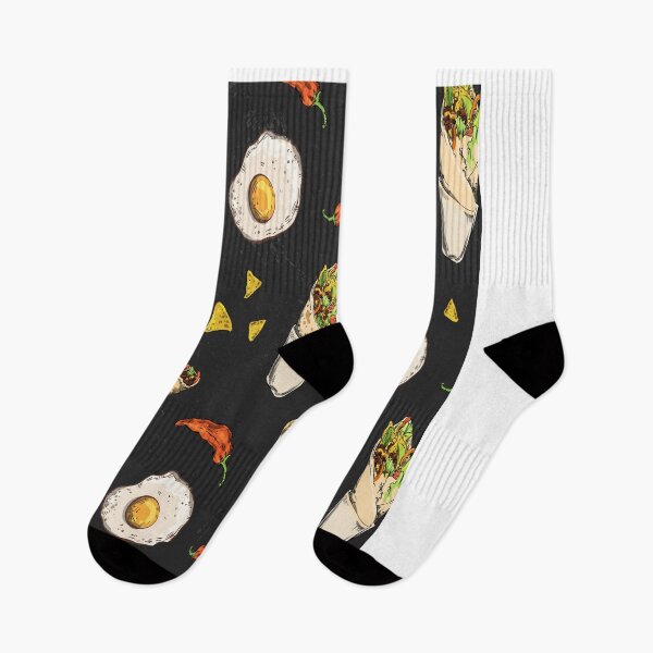 Item preview, Tacos Burrito Fried Egg Pattern Mexico Food designed and sold by Onair555.