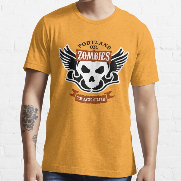 Portland Zombies Track Club Crest (light) Essential T-Shirt