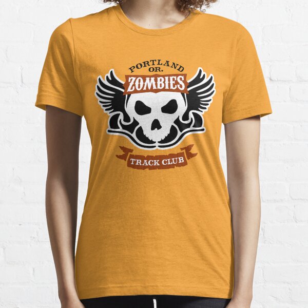 Portland Zombies Track Club Crest (light) Essential T-Shirt
