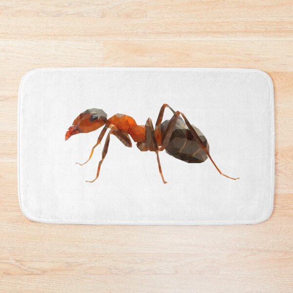 Item preview, Geometric Low Poly Ant Design – Modern Insect Artwork designed and sold by OrangePoly.