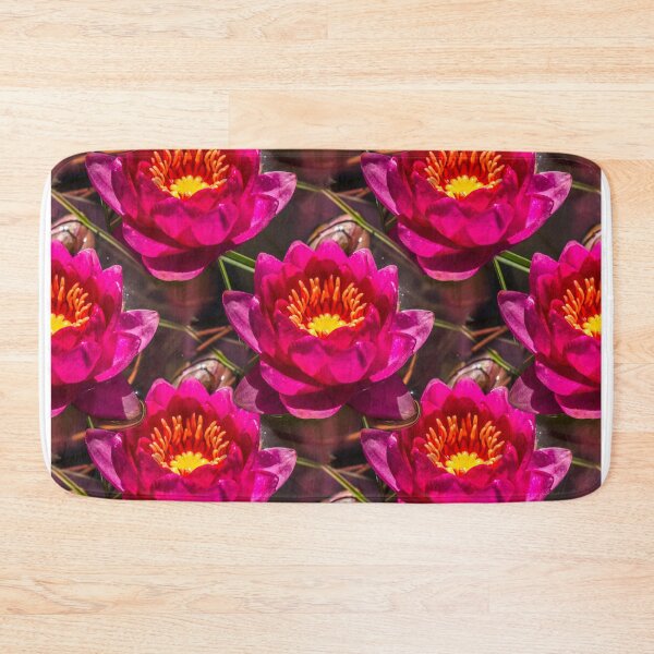 Item preview, Beautiful pattern of water lily  designed and sold by ivanoel.