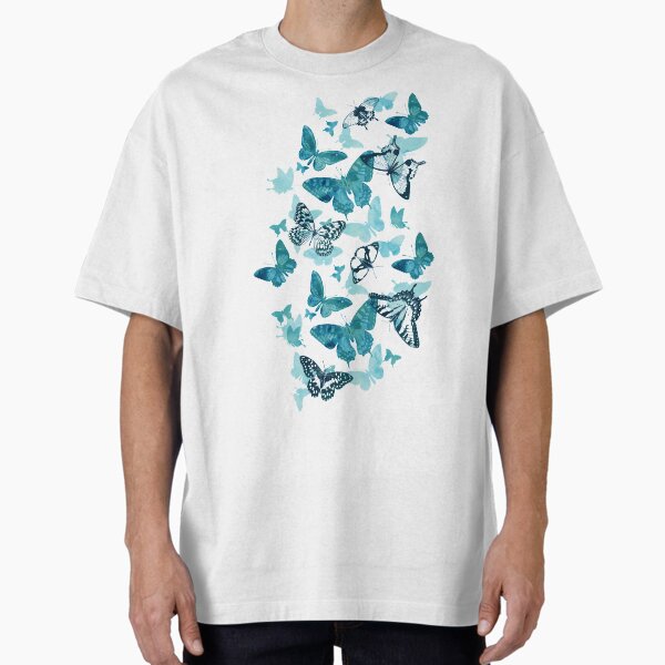 Item preview, Butterfly glow in turquoise blue designed and sold by adenaJ.